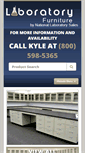 Mobile Screenshot of laboratoryfurnituresuppliers.com